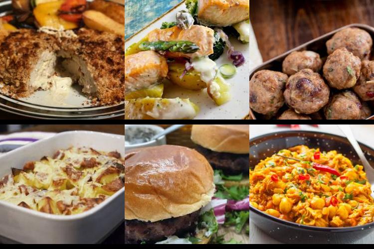 Evening Meal Plan - Week Commencing 12/07/2021