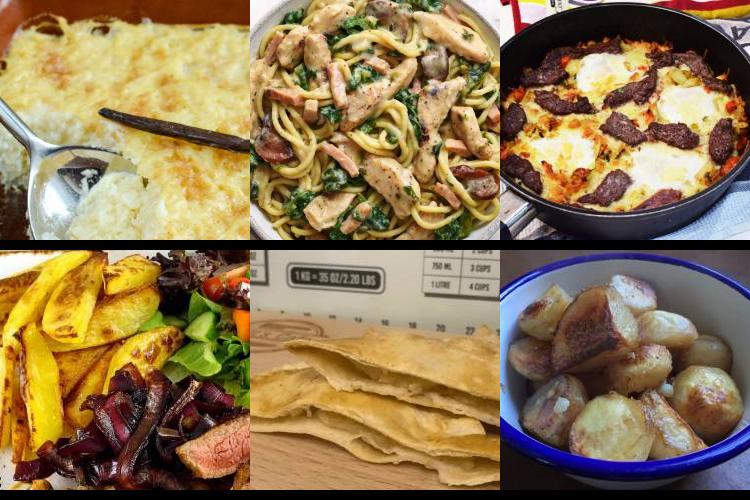 Evening Meal Plan - Week Commencing 20/12/2021