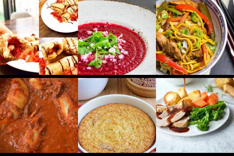 Evening Meal Plan - Week Commencing 25/10/2021