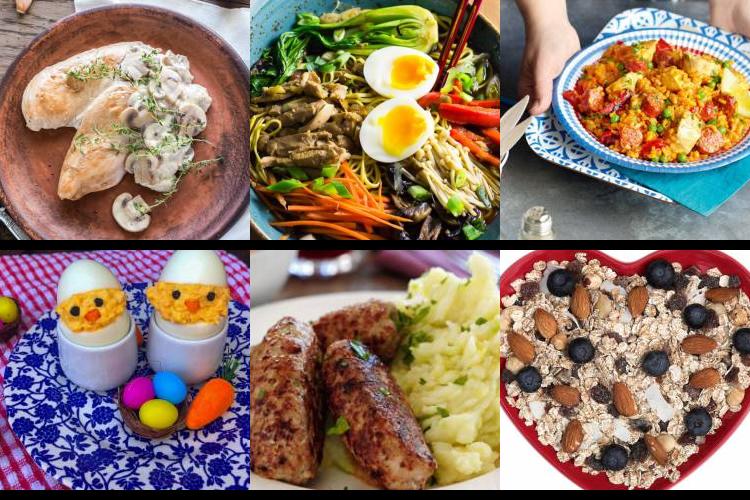 Evening Meal Plan - Week Commencing 30/08/2021