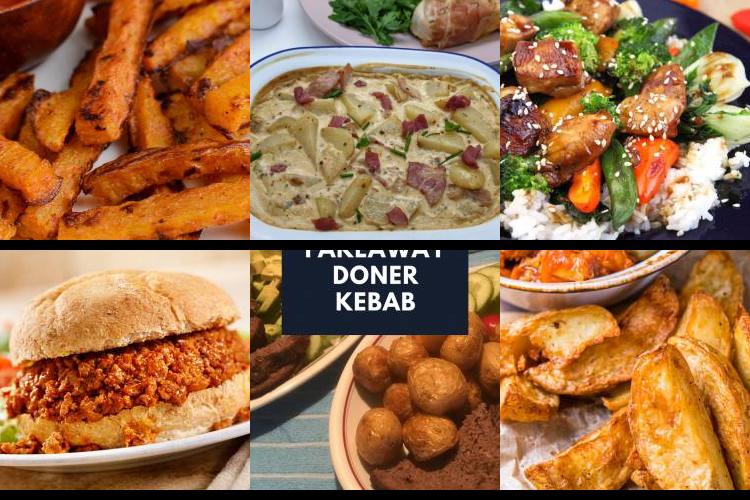 Evening Meal Plan - Week Commencing 11/04/2022