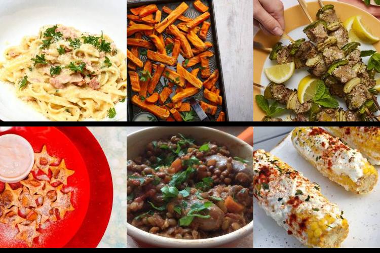 Evening Meal Plan - Week Commencing 23/08/2021