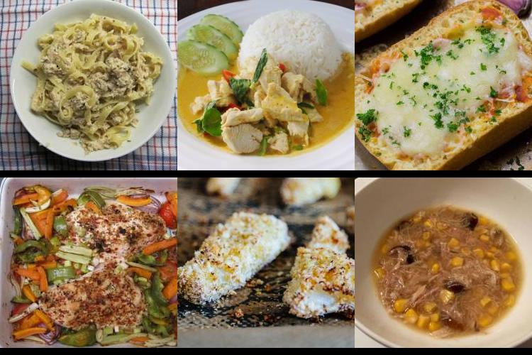 Evening Meal Plan - Week Commencing 07/02/2022