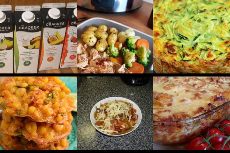 Evening Meal Plan - Week Commencing 25/10/2021