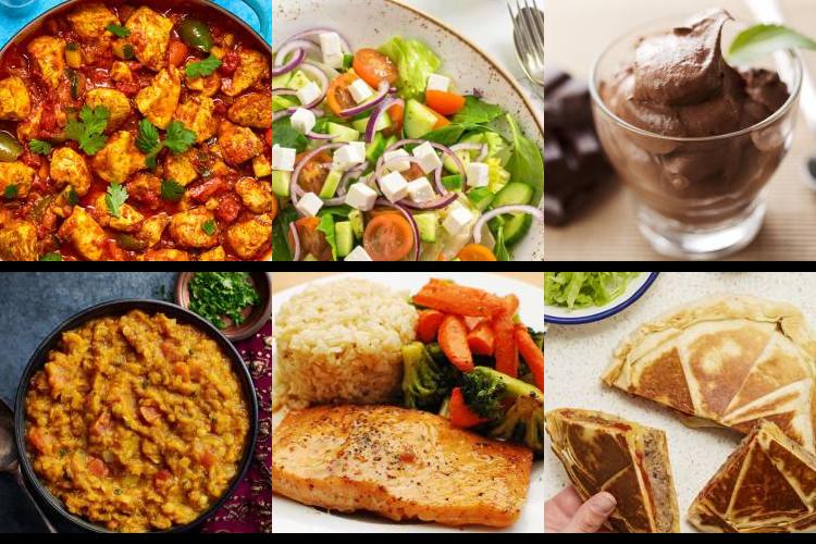 Evening Meal Plan - Week Commencing 31/01/2022