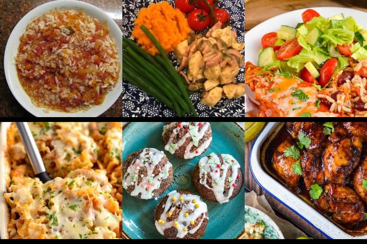 Evening Meal Plan - Week Commencing 19/09/2022