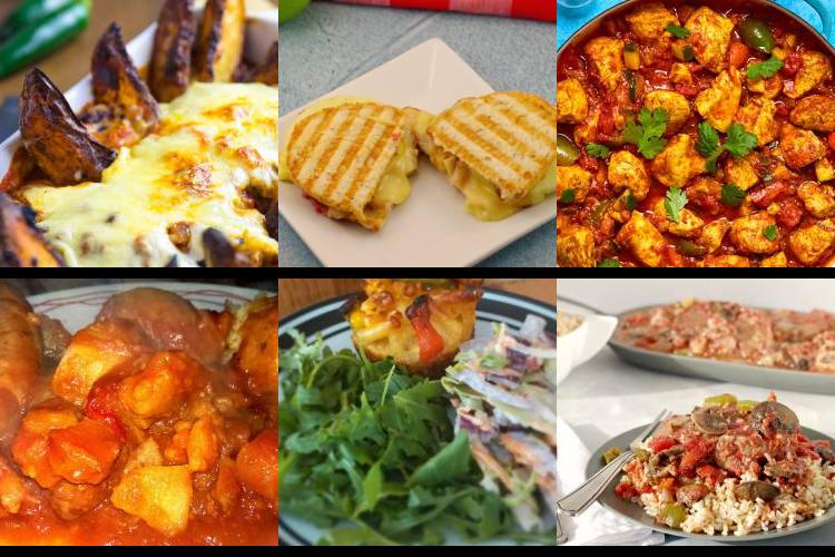 Evening Meal Plan - Week Commencing 29/11/2021