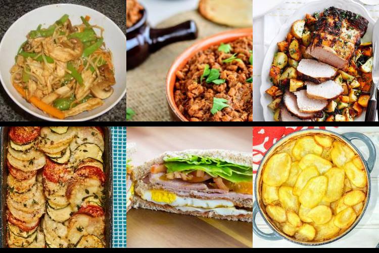 Evening Meal Plan - Week Commencing 03/01/2022