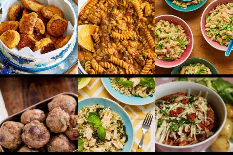 Evening Meal Plan - Week Commencing 23/08/2021