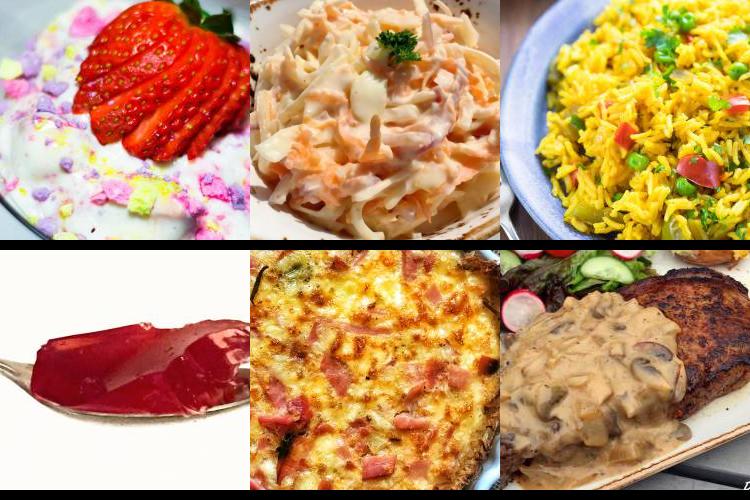 Evening Meal Plan - Week Commencing 09/08/2021