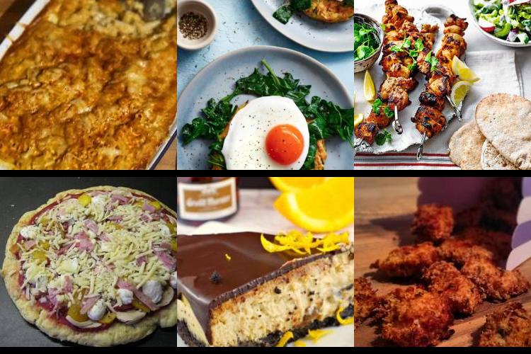 Evening Meal Plan - Week Commencing 28/06/2021