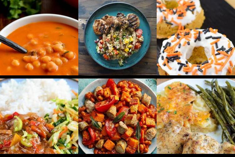 Evening Meal Plan - Week Commencing 20/09/2021
