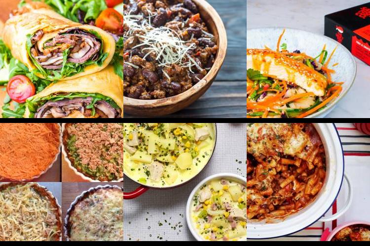 Evening Meal Plan - Week Commencing 24/01/2022