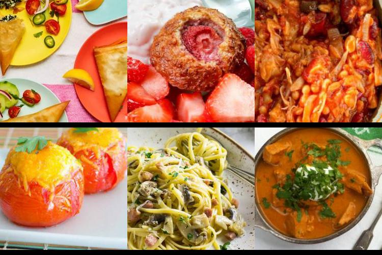 Evening Meal Plan - Week Commencing 31/01/2022