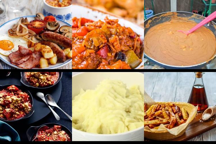 Evening Meal Plan - Week Commencing 14/02/2022