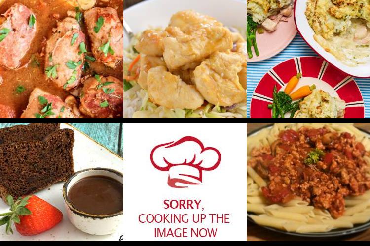 Evening Meal Plan - Week Commencing 19/09/2022