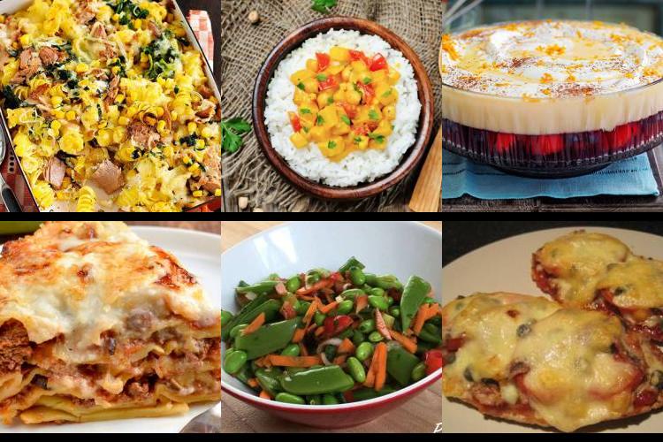 Evening Meal Plan - Week Commencing 18/10/2021