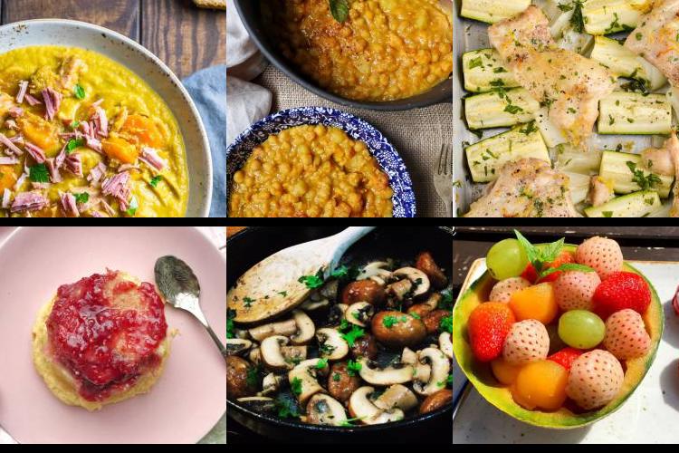 Evening Meal Plan - Week Commencing 28/02/2022