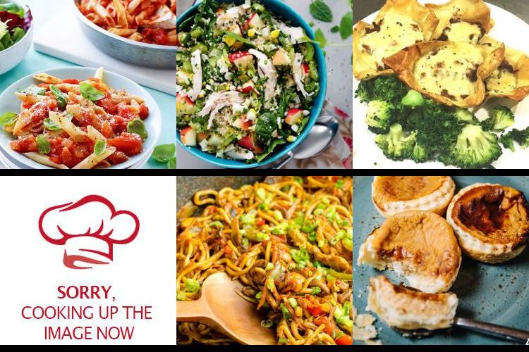 Evening Meal Plan - Week Commencing 21/03/2022