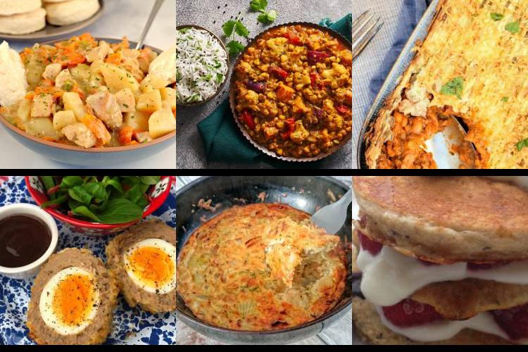 Evening Meal Plan - Week Commencing 31/01/2022