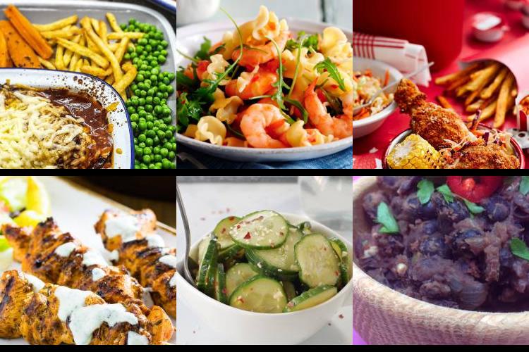 Evening Meal Plan - Week Commencing 26/07/2021
