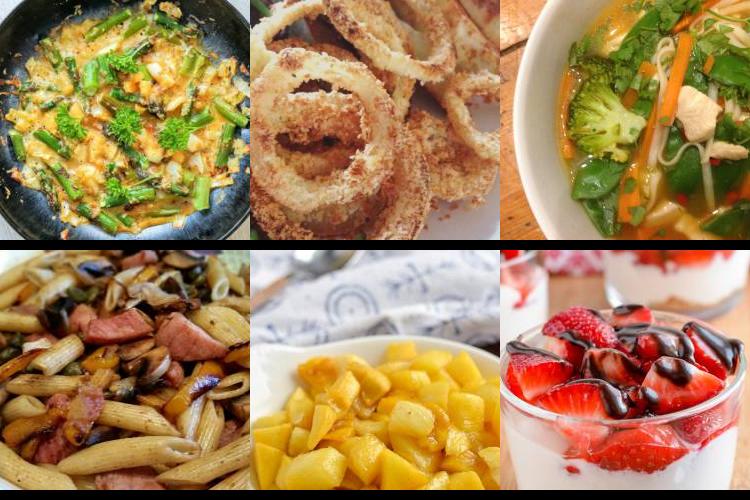 Evening Meal Plan - Week Commencing 18/04/2022