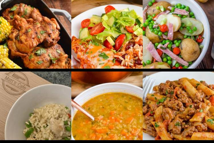 Evening Meal Plan - Week Commencing 05/07/2021