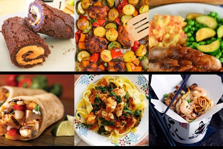 Evening Meal Plan - Week Commencing 28/02/2022
