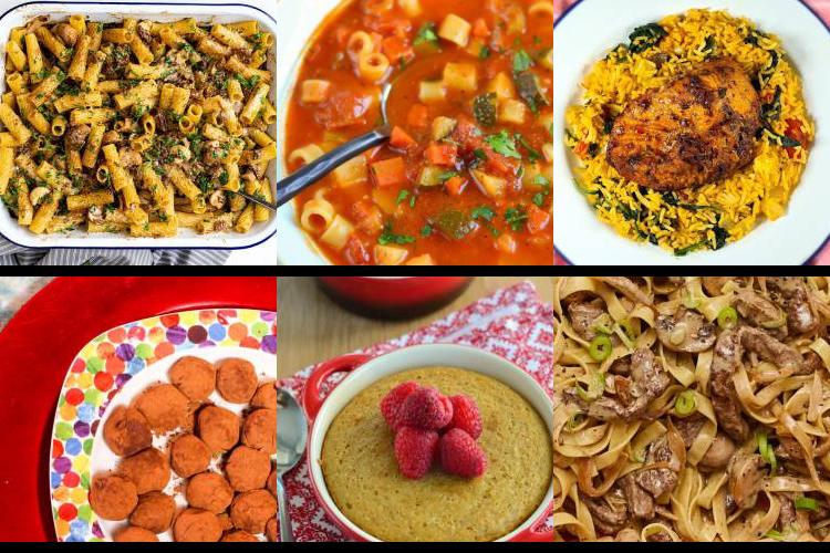 Evening Meal Plan - Week Commencing 07/02/2022