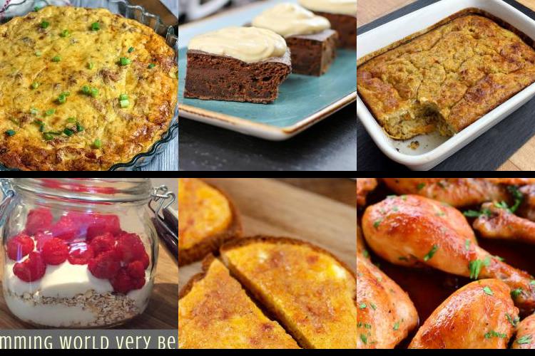 Evening Meal Plan - Week Commencing 25/10/2021