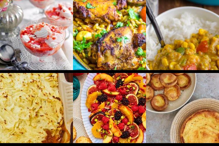 Evening Meal Plan - Week Commencing 28/03/2022