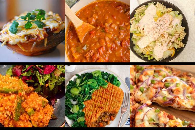 Evening Meal Plan - Week Commencing 11/04/2022