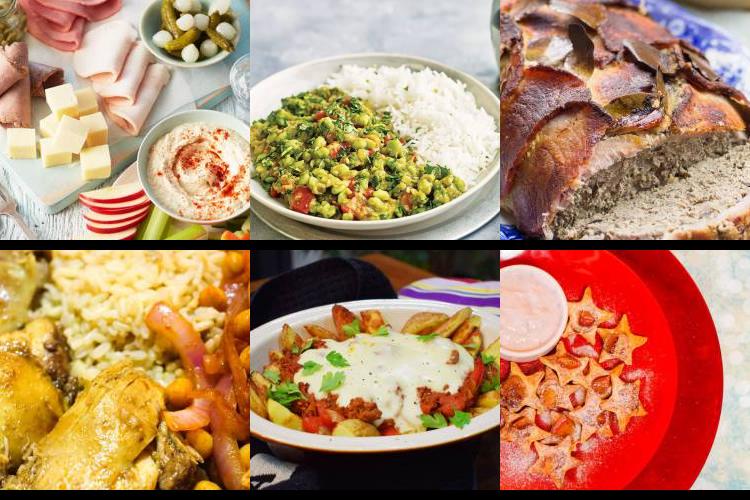 Evening Meal Plan - Week Commencing 28/03/2022
