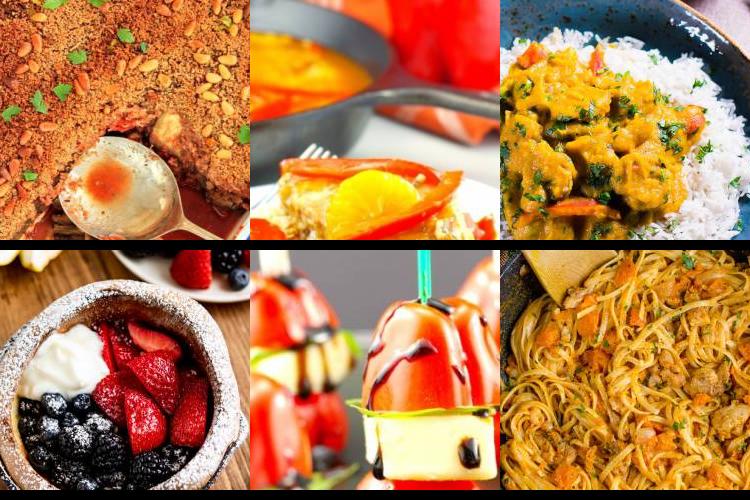 Evening Meal Plan - Week Commencing 28/03/2022