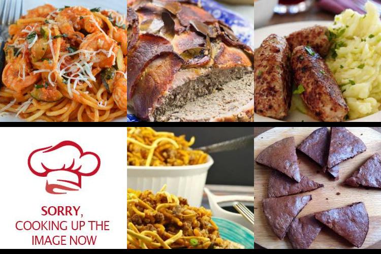 Evening Meal Plan - Week Commencing 18/04/2022