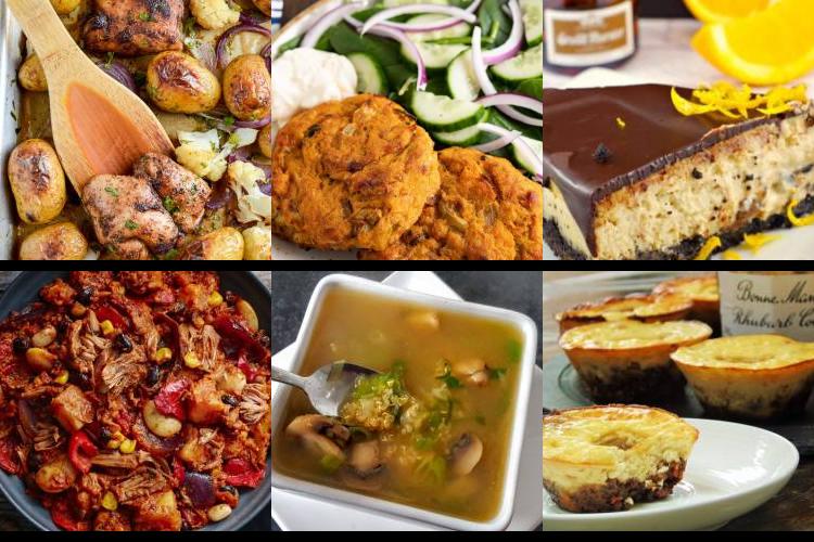 Evening Meal Plan - Week Commencing 26/04/2021