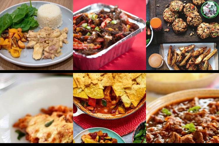 Evening Meal Plan - Week Commencing 13/12/2021