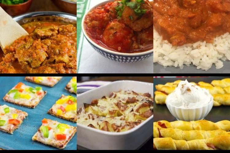 Evening Meal Plan - Week Commencing 06/12/2021