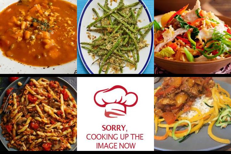 Evening Meal Plan - Week Commencing 20/12/2021