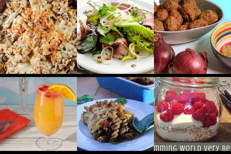 Evening Meal Plan - Week Commencing 14/02/2022