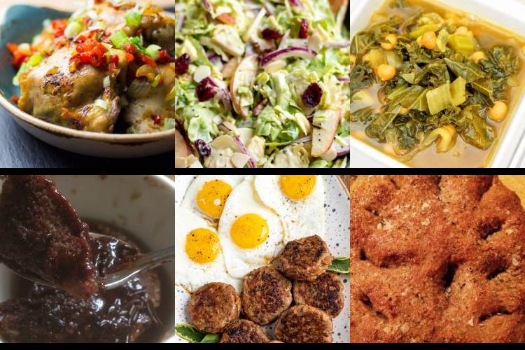 Evening Meal Plan - Week Commencing 29/11/2021