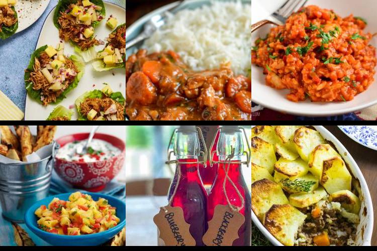Evening Meal Plan - Week Commencing 19/07/2021