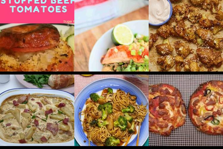 Evening Meal Plan - Week Commencing 24/01/2022