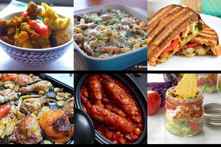 Evening Meal Plan - Week Commencing 12/07/2021