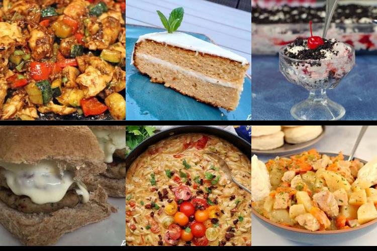 Evening Meal Plan - Week Commencing 26/04/2021
