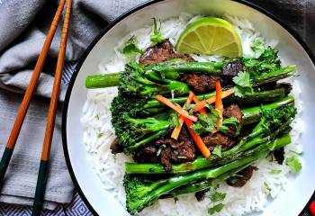 Chinese Tenderstem Broccoli And Beef Stir-Fry
