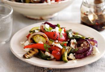 Slimming World Courgette, Red Pepper And Feta Salad Recipe