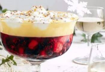Slimming Worlds Mulled Wine Trifle