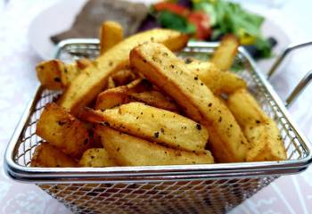 Garlic Bread Flavour Chips | Slimming Recipe