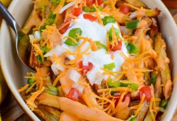 Low Syn Loaded Nacho Fries | Slimming World
